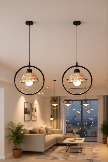 Orbit Dome Antique Hanging Lamp- OD08 for Bedroom