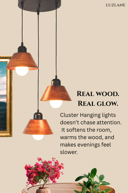 Hanging Cluster Light for Living Room