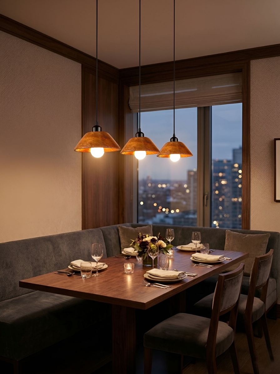ARVINO Wooden Pendant Lamp
