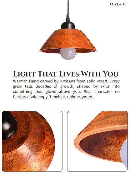 ARVINO Wooden Pendant Lamp