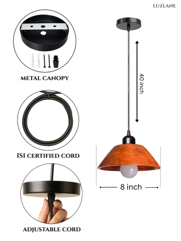 ARVINO Wooden Pendant Lamp