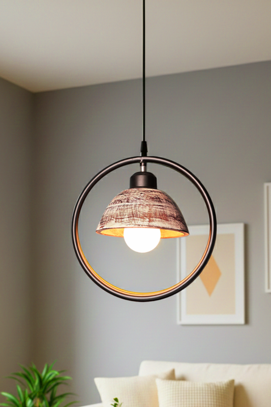 Orbit Dome Antique Hanging Lamp- OD08 for Bedroom
