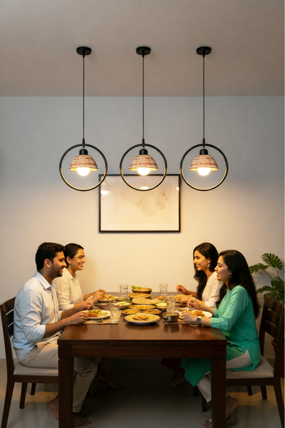 Orbit Dome Antique Hanging Lamp- OD08 for Bedroom