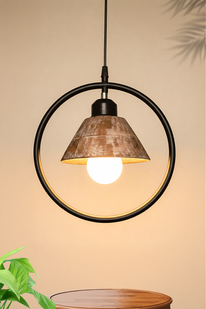 Orbit Conical Antique Hanging Lamp -OC06 for Living Room