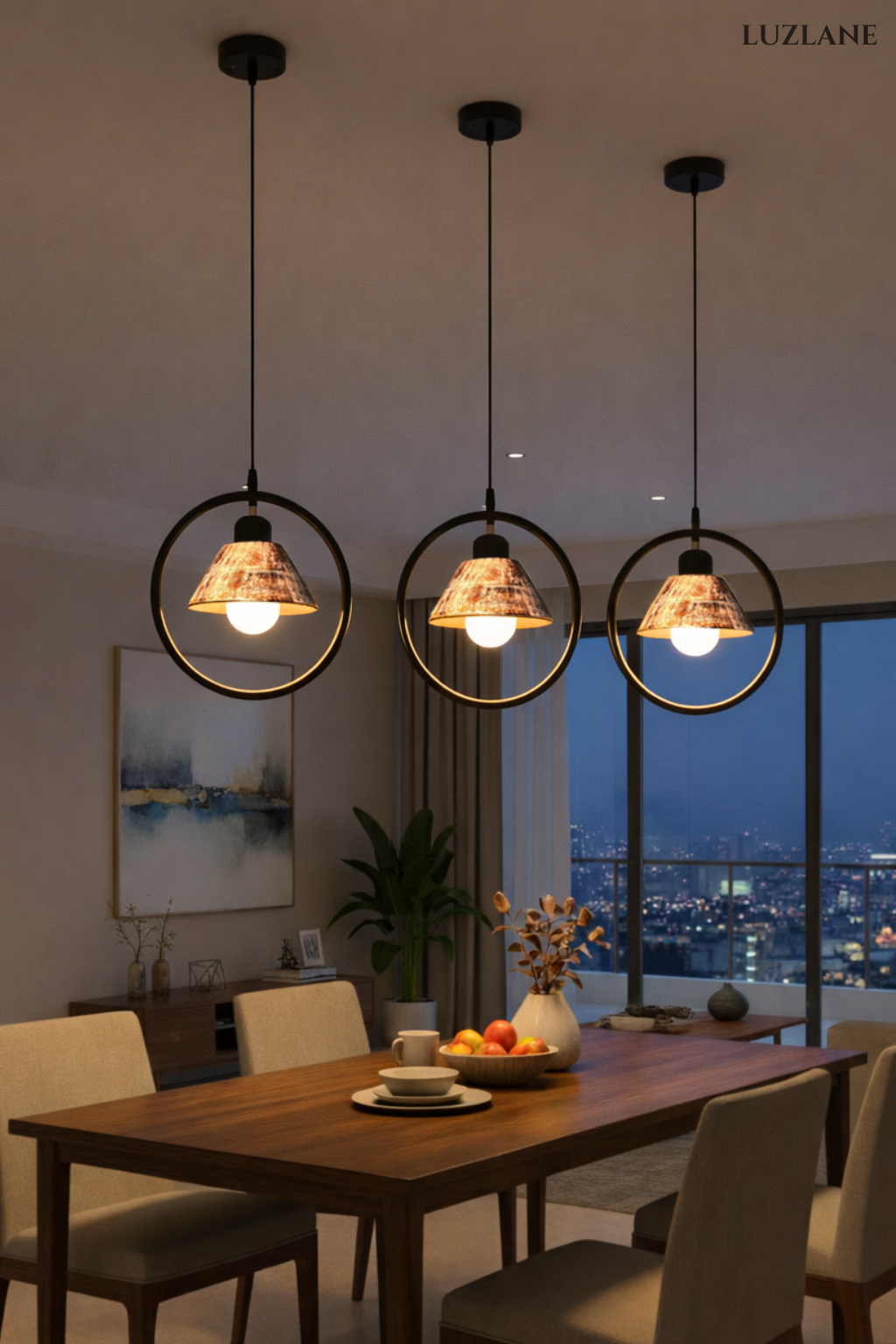 Orbit Conical Antique Hanging Lamp -OC06 for Living Room