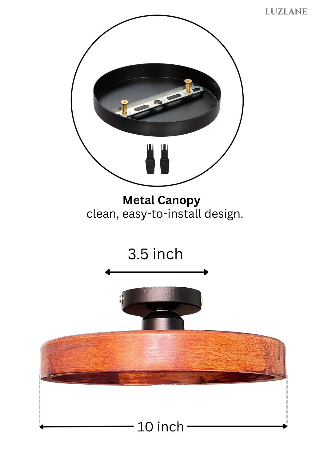 Handcrafted Wooden Ceiling lights for living Area
