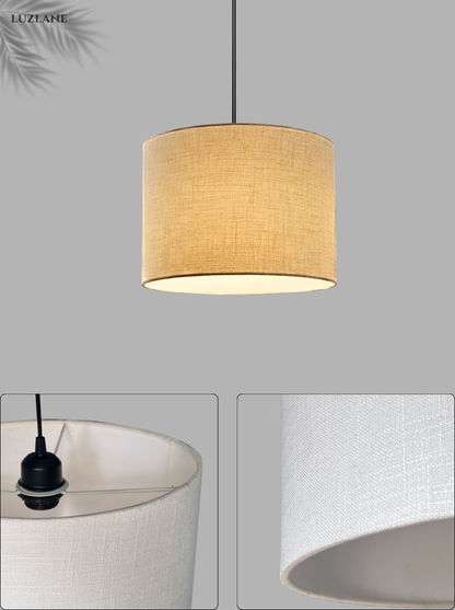 CAMELA Linen Fabric Penant Lamp
